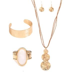 circulating shimmer gold paparazzi fashion fix